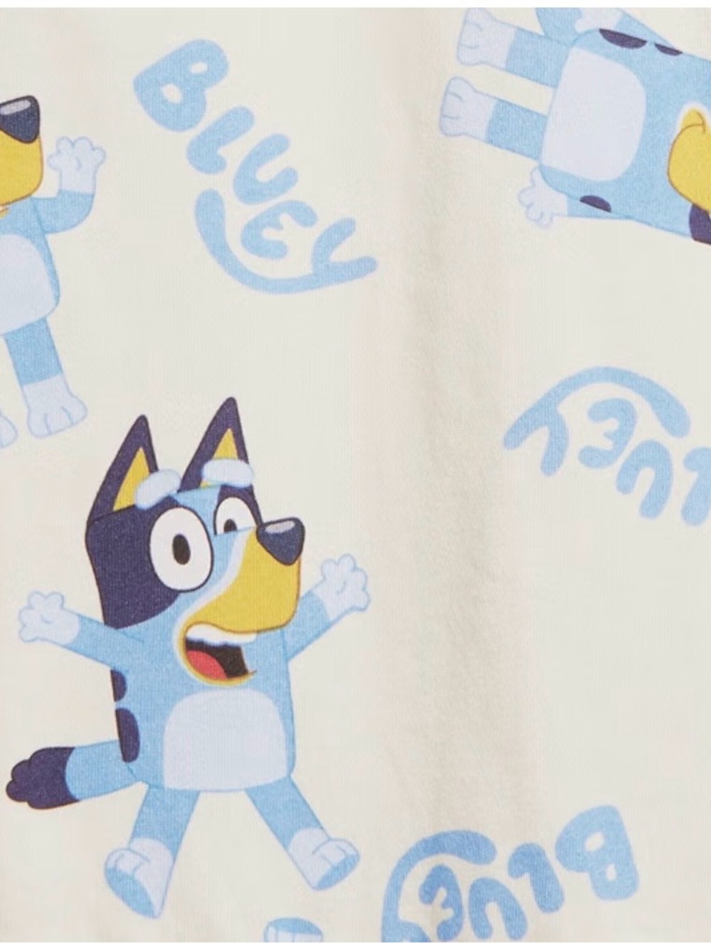 Bluey • 2 Piece Sweatsuit • Sweatshirt and Pants • Sz 7-8 - Picture 4 of 5